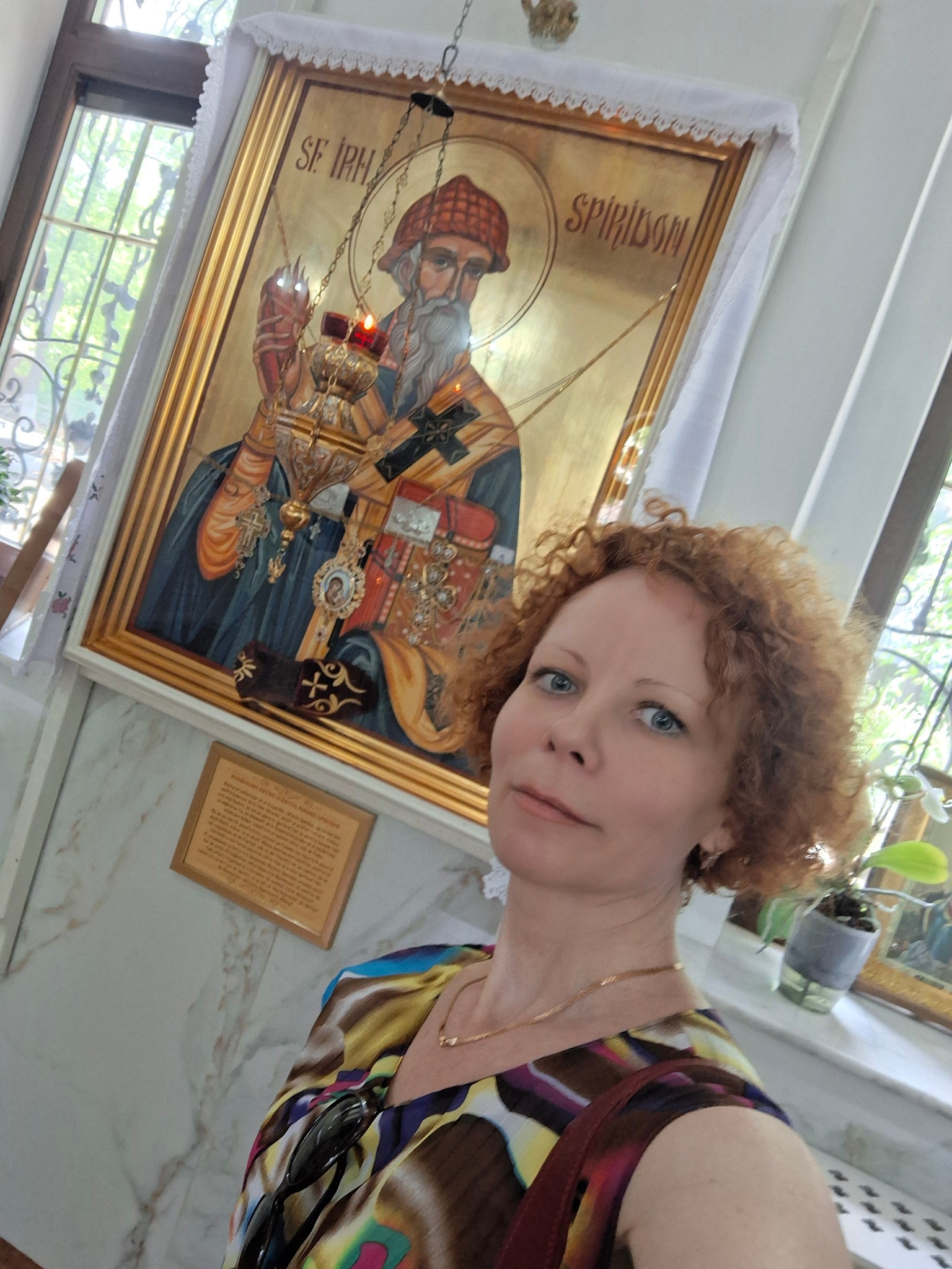 Binecuvântarea institutului INBRASA în biserica Sfântului Spiridon